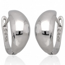 Kolczyki srebrne rodowane...
