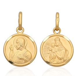 Medalik złoty M.B.Szkaplerzna złoto pr.585