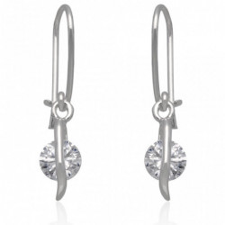 Kolczyki srebrne z...