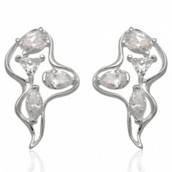 Kolczyki srebrne z...