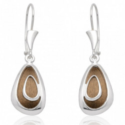 Kolczyki srebrne z tytanem...