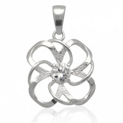 Wisiorek srebrny z cyrkonią...