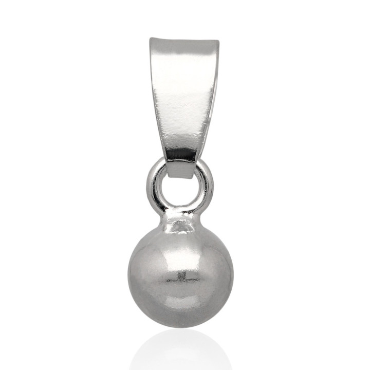 Wisiorek srebrny kula 6mm kulka srebro pr.925