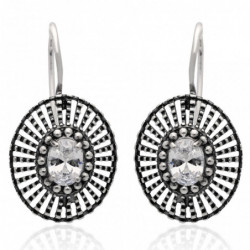 Kolczyki srebrne z...