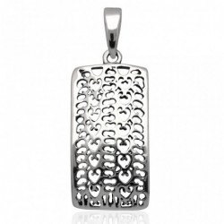 Wisiorek srebrny ażurowy...