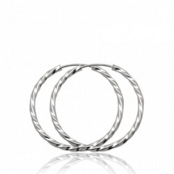 Kolczyki srebrne kółka 30mm...