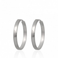 Kolczyki srebrne kółka...