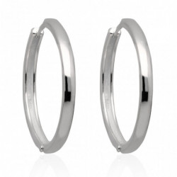 Kolczyki srebrne kółka 25mm...