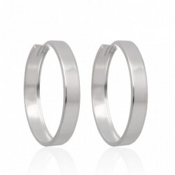 Kolczyki srebrne kółka...