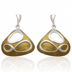 Kolczyki srebrne z tytanem...