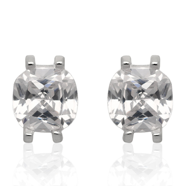 Kolczyki srebrne z cyrkoniami crystal pr.925