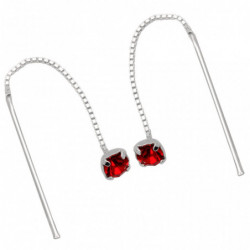 Kolczyki przeciągane z...