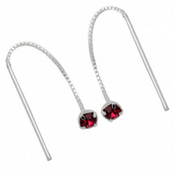 Kolczyki przeciągane z...