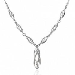 Naszyjnik srebrny żmijka...