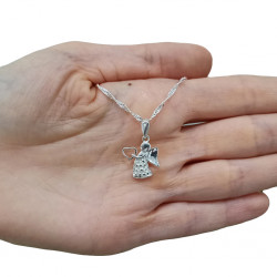 SREBRNY ZESTAW KOMUNIJNY...