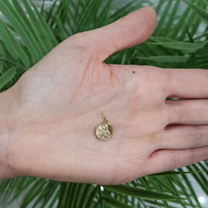 Medalik złoty M.B.Szkaplerzna złoto pr.585