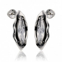 Kolczyki srebrne z...