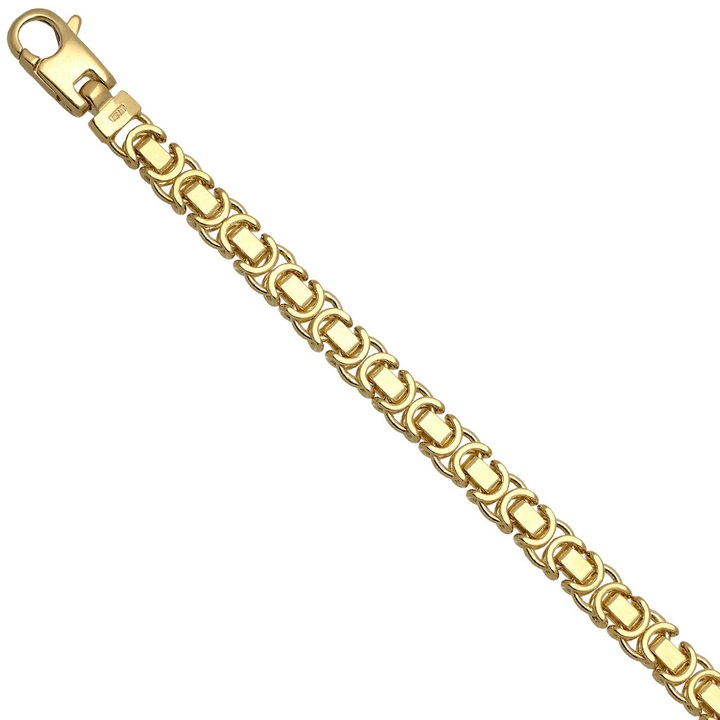 Łańcuszek złoty bizantyjski 60cm 5.2mm złoto pr.585