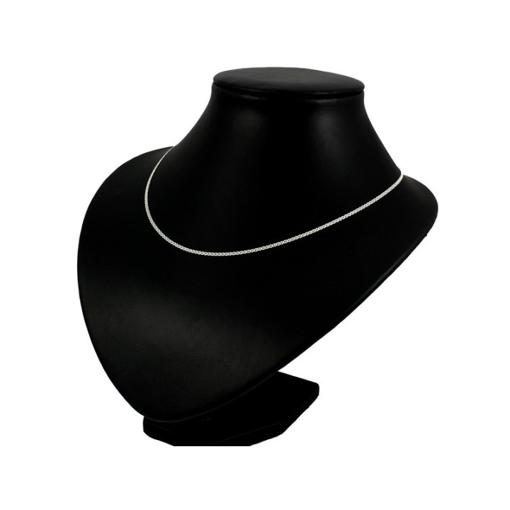 Łańcuszek srebrny żyletka 40cm 1.8mm 925
