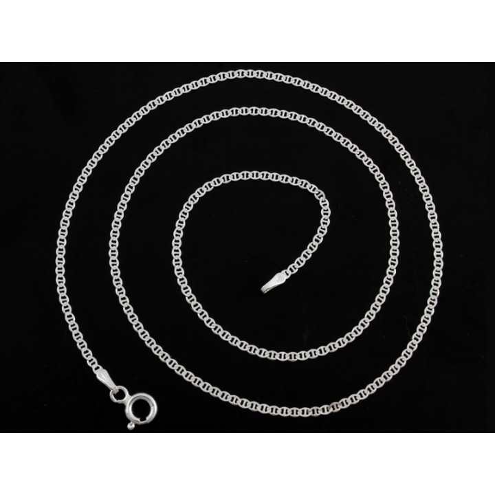 Łańcuszek srebrny żyletka 40cm 1.8mm 925
