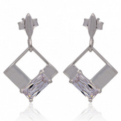 Kolczyki srebrne z...