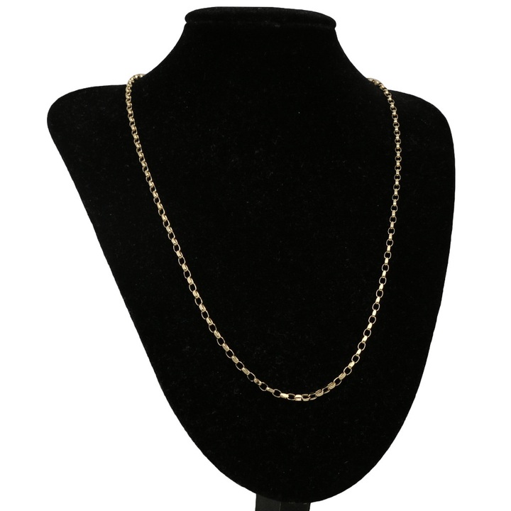Łańcuszek złoty rolo 50cm 2.3mm złoto 585