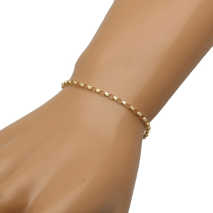 Bransoletka złota rolo 18cm 2.3mm złoto 585
