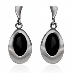 Kolczyki srebrne oksydowane...