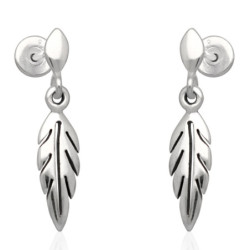 Kolczyki srebrne oksydowane...