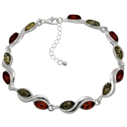 Bransoletka srebrna z...