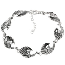 Bransoletka srebrna...