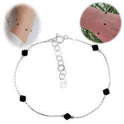 Bransoletka srebrna z...