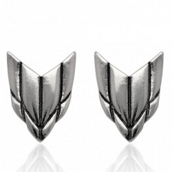 Kolczyki srebrne oksydowane...