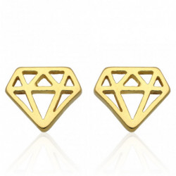 Kolczyki srebrne pozłacane...