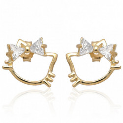 Kolczyki pozłacane z...