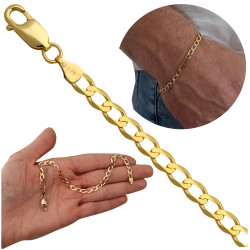 Bransoletka złota pancerka...