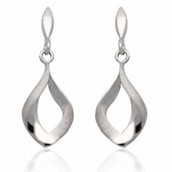 Kolczyki srebrne rodowane...