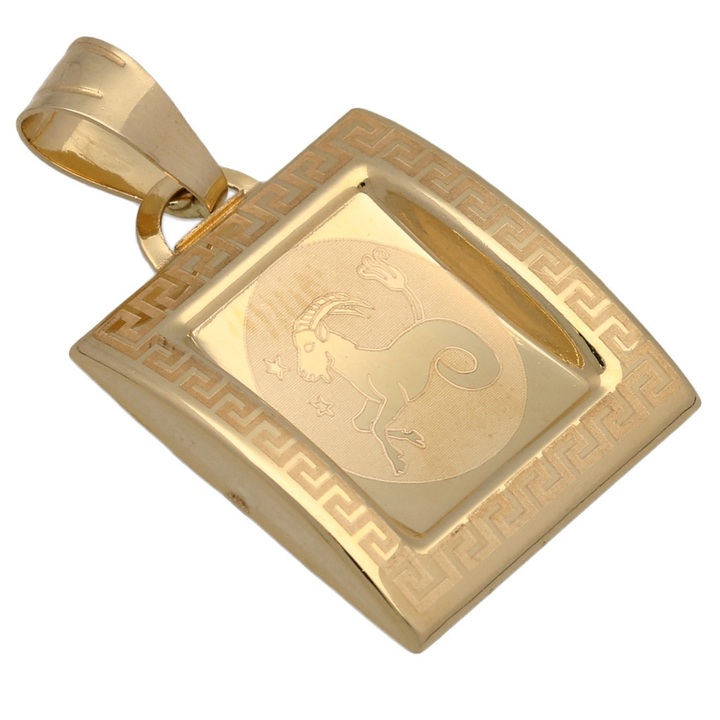 Wisiorek złoty znak zodiaku koziorożec złoto 585