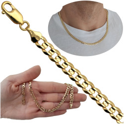 Łańcuszek złoty pancerka...