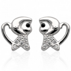 Kolczyki srebrne z...