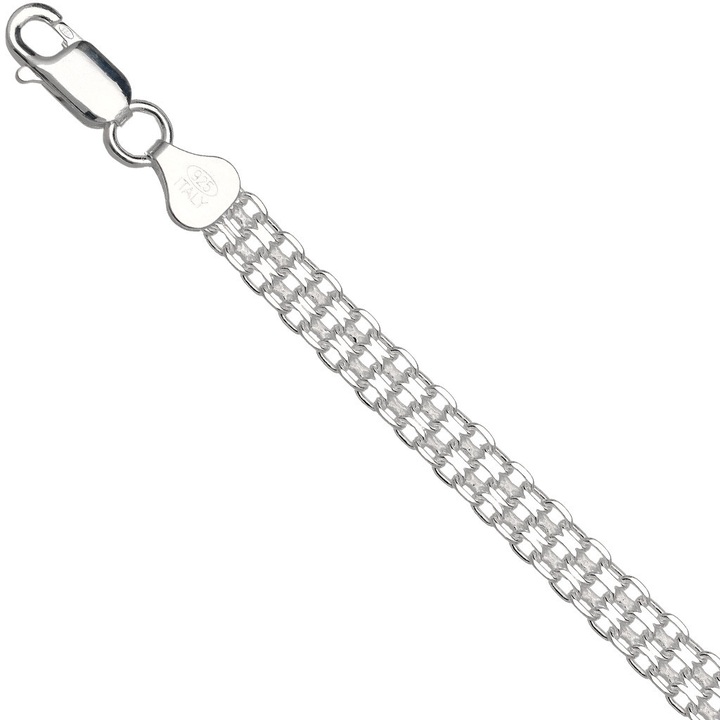 Bransoletka srebrna bismark 18cm 5.8mm 925