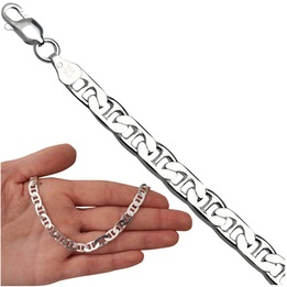 Łańcuszek srebrny żyletka 55cm 6.8mm 925