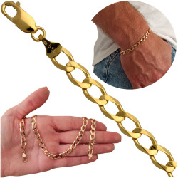 Bransoletka złota pancerka...