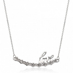 Naszyjnik srebrny rodowany...