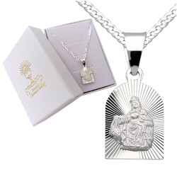 SREBRNY ZESTAW KOMUNIJNY...