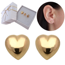 Kolczyki złote serduszka...