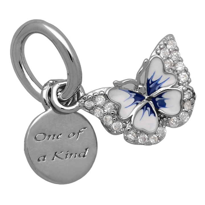 Wisiorek srebrny modułowy CHARMS BEADS motylek srebro 925