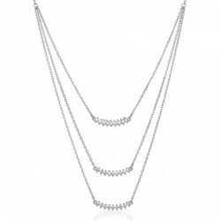 Naszyjnik srebrny rodowany...