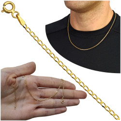 Łańcuszek złoty pancerka...