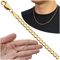 Łańcuszek złoty pancerka...